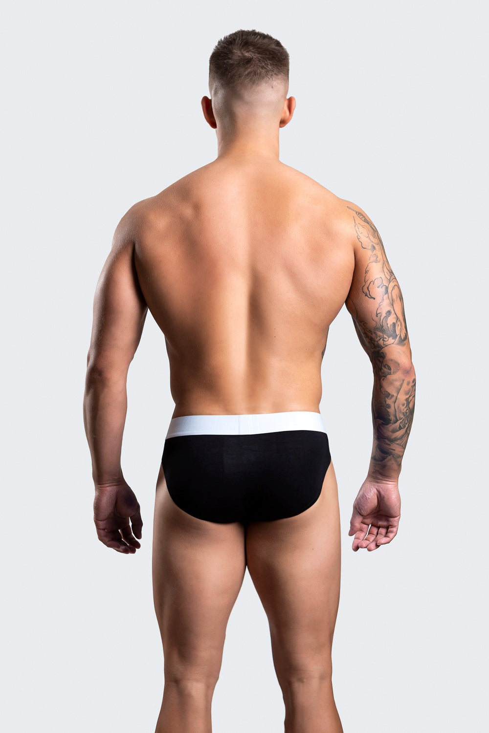 Ballistic Black Viscose Brief