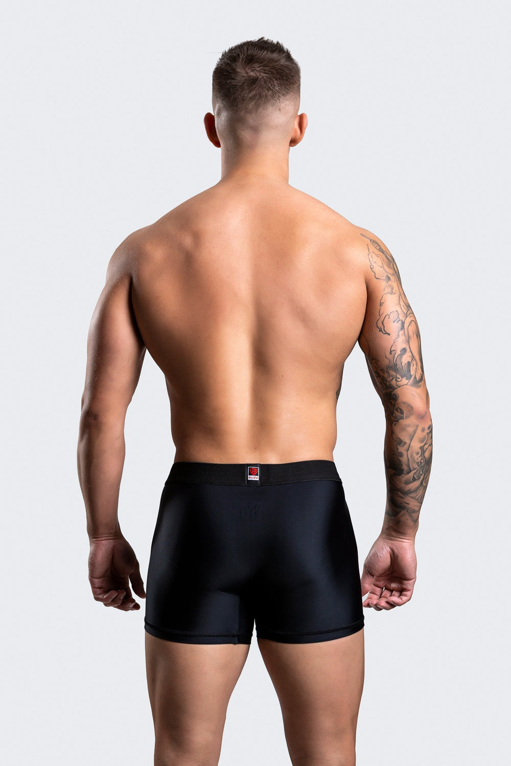 Ballistic Black Lycra Boxer Brief - BALLISTIC MENSWEAR