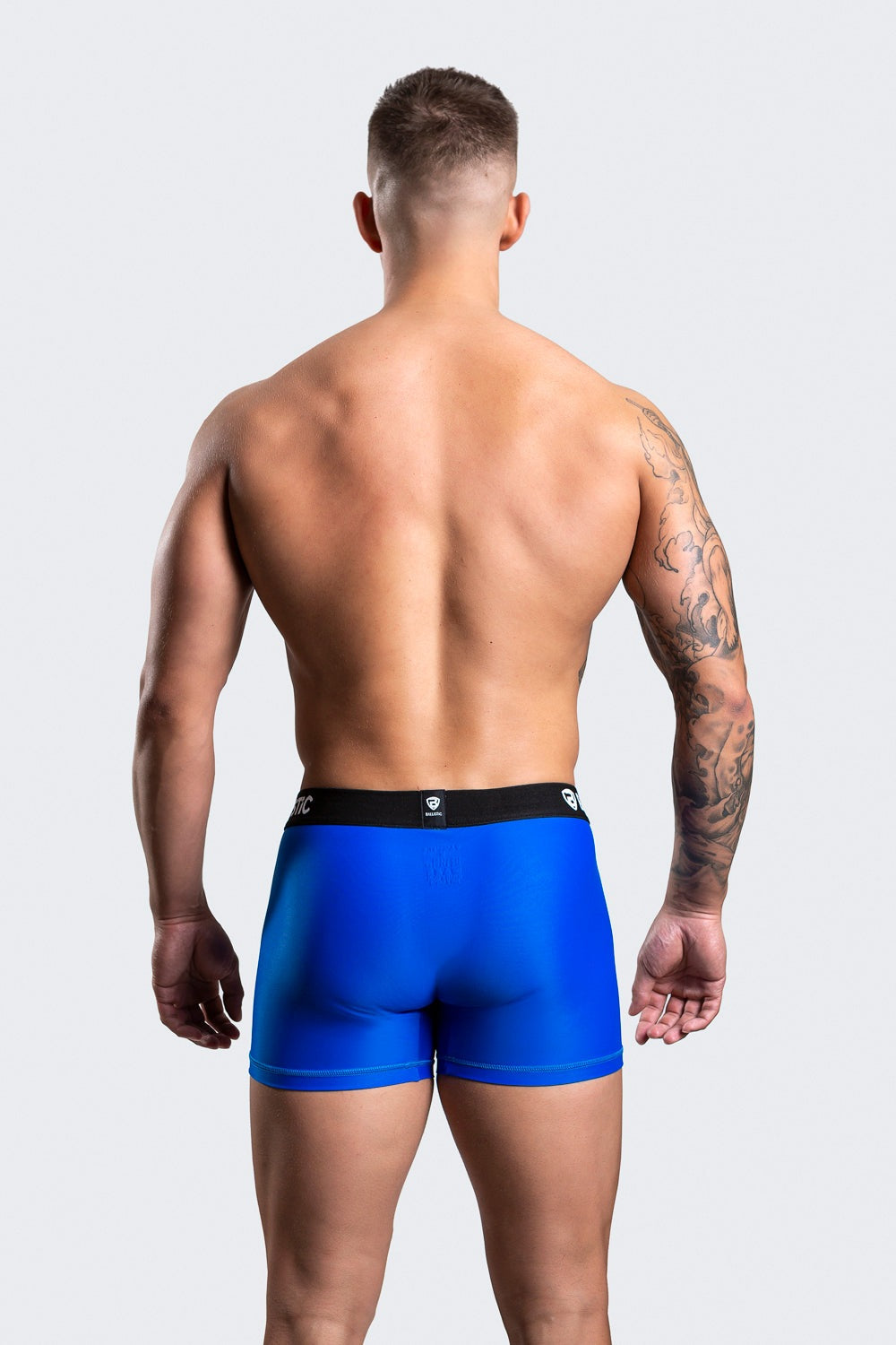 Ballistic Blue Lycra Boxer Brief - BALLISTIC MENSWEAR