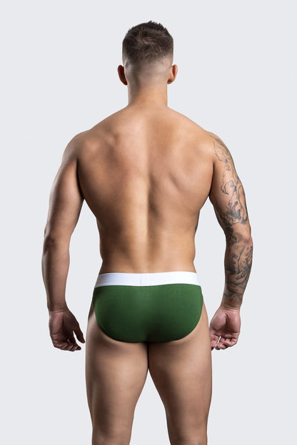 Ballistic Army Green Brief - BALLISTIC MENSWEAR