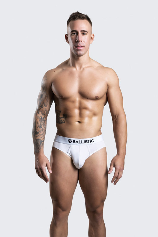 Ballistic White Viscose Brief