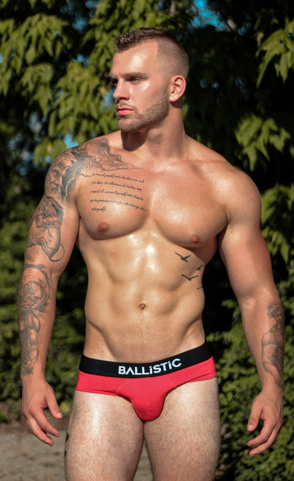 BRANT BRIEF - TORCH RED - BALLISTIC MENSWEAR